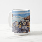 Mug Côte rocheuse de Monterey (Devant gauche)