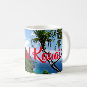 Mug Côte tropicale Hawaï de Nepali de Kauai