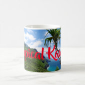 Mug Côte tropicale Hawaï de Nepali de Kauai (Centre)
