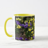 Mug Coteau de panneaux violets et jaunes (Gauche)