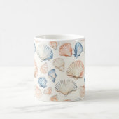 Mug Côtière rustique - Coquillages, Starfish, Reef (21 (Centre)