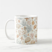 Mug Côtière rustique - Coquillages, Starfish, Reef (32 (Gauche)