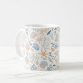 Mug Côtière rustique - Coquillages, Starfish, Reef (34 (Devant gauche)
