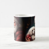 Mug Coton de Tuléar avec le Père Noël Noël (Centre)