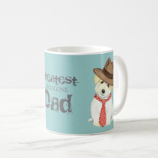 Mug Coton de Tulear Papa (Devant droit)