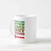 Mug Coton Tête Ninny Muggins drôle Mugins (Devant gauche)