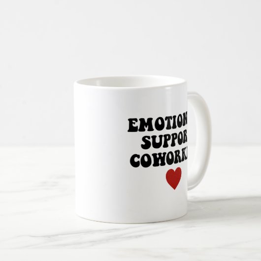 Mug Cotravailleur de support émotionnel (Devant droit)