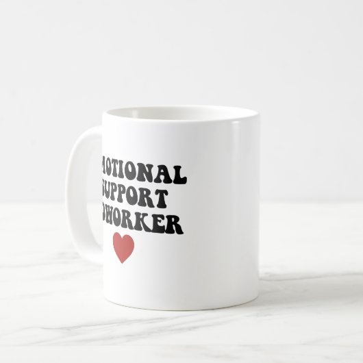 Mug Cotravailleur de support émotionnel (Devant gauche)