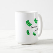 Mug Cotravailleur des devis de bureau Amateurs d'argen (Devant droit)