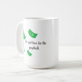 Mug Cotravailleur des devis de bureau Amateurs d'argen (Devant gauche)