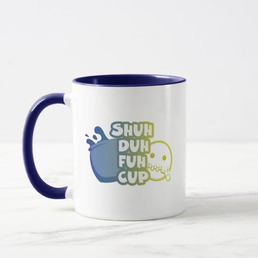 Mug Cotravailleur Funny mignonne moderne Dire annivers (Gauche)