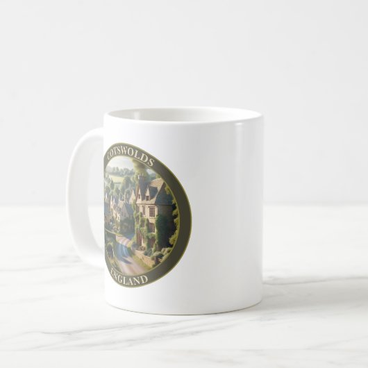 Mug Cotswolds Angleterre Royaume Uni (Devant gauche)