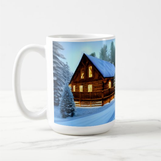 Mug Cottage Country Northern Pine Cabine (Gauche)
