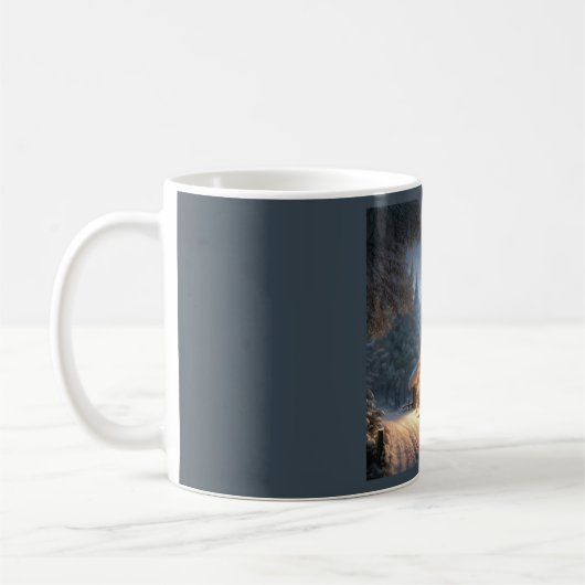 Mug Cottage de Noël 5 (Gauche)
