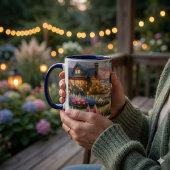 Mug Cottage Garden Stream at Sunset