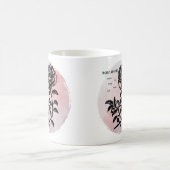 Mug Cottage Rose magique sur rose (Centre)