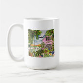 Mug Cottage rose près de la baie I (Gauche)