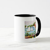 Mug Cottage rouge de la baie II (Devant droit)