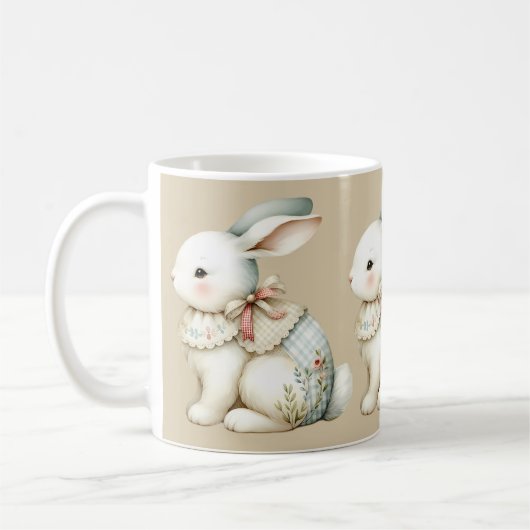 Mug Cottagecore Bunny Charm (Gauche)