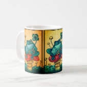 Mug Cottagecore grenouille avec champignon  (Devant gauche)