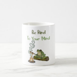 Mug Cottagecore Santé Mentale Auto-Soin Grenouille