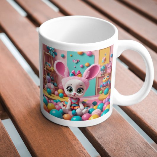 Mug "Cotton Candy Bunny Delight"