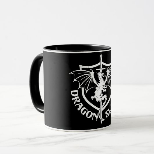 Mug Couche de dragon (Devant gauche)