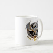 Mug Couche de dragon (Devant droit)