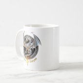 Mug Couche de dragon (Devant gauche)
