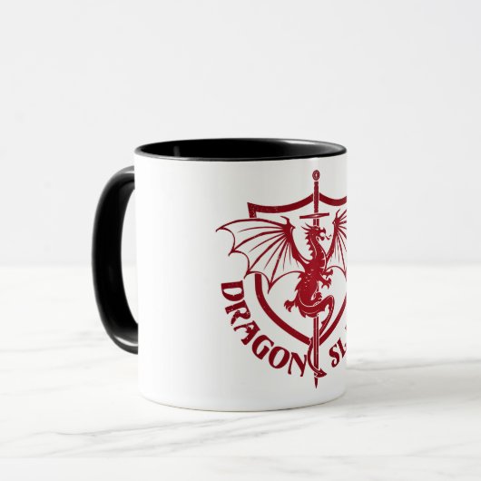 Mug Couche de dragon (Devant gauche)