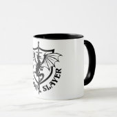 Mug Couche de dragon (Devant droit)