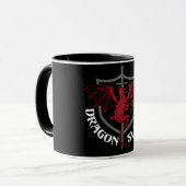 Mug Couche de dragon (Devant gauche)