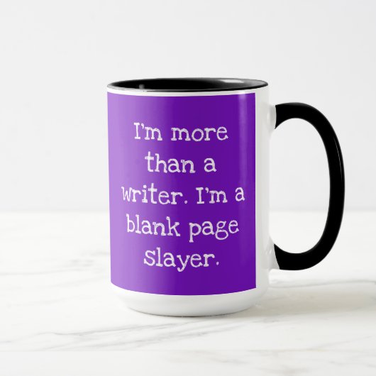 Mug Couche de page vide (Droite)