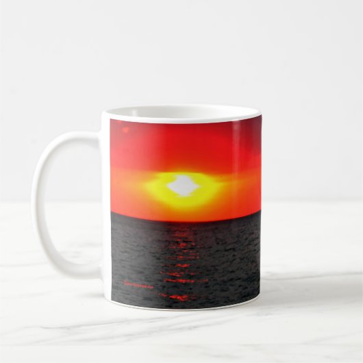 Mug Couché de soleil de Floride (Gauche)
