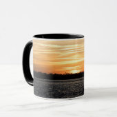 Mug Couché de soleil de Floride avec Pélican (Devant gauche)