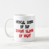 Mug Couche Zombie Coder Médicale (Gauche)