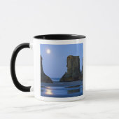 Mug Coucher de lune, plage de Bandon, Oregon. (Gauche)