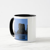 Mug Coucher de lune, plage de Bandon, Oregon. (Devant gauche)