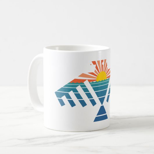 Mug coucher de soleil (Devant gauche)