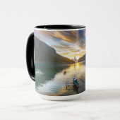 Mug Coucher de soleil à El Nido (Devant gauche)