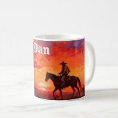 Mug Coucher de soleil à l'Ouest (Devant droit)