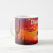 Mug Coucher de soleil à l'Ouest (Devant gauche)
