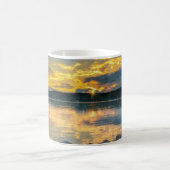 Mug Coucher de soleil à Monastery Beach, Carmel, Calif (Centre)