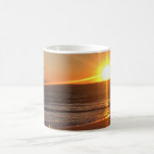 Mug Coucher de soleil à Newport Beach, Californie (Centre)