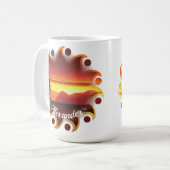 Mug Coucher de soleil à San Francisco 1124 (Devant gauche)