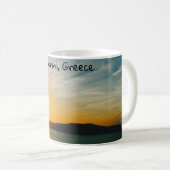 Mug coucher de soleil à Santorin, Grèce (Devant droit)