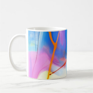 Mug Coucher de soleil abstrait bonbon