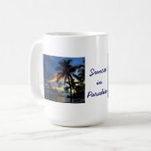 Mug Coucher de soleil au paradis (Devant gauche)