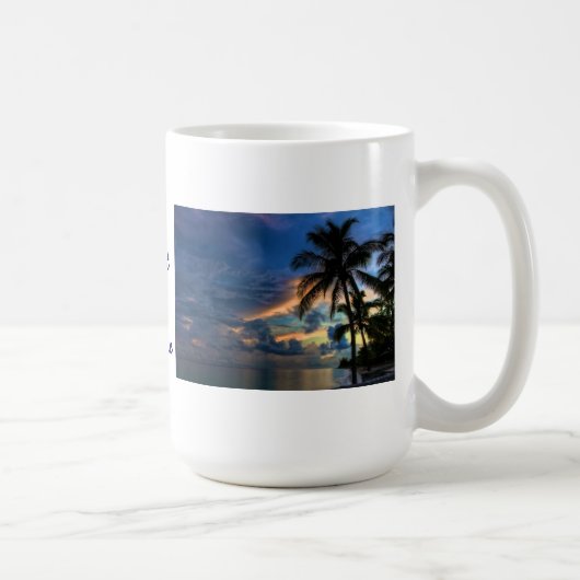 Mug Coucher de soleil au paradis (Droite)