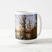 Mug Coucher de soleil automnal (Devant droit)